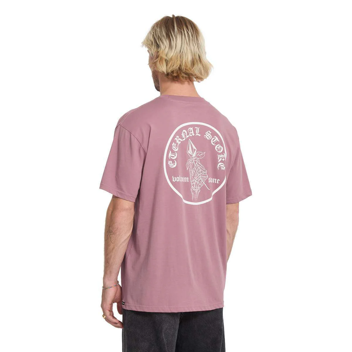 Volcom Men's Eternal Stoke T-Shirt Stone Rose A5012614_SNE - Image 2
