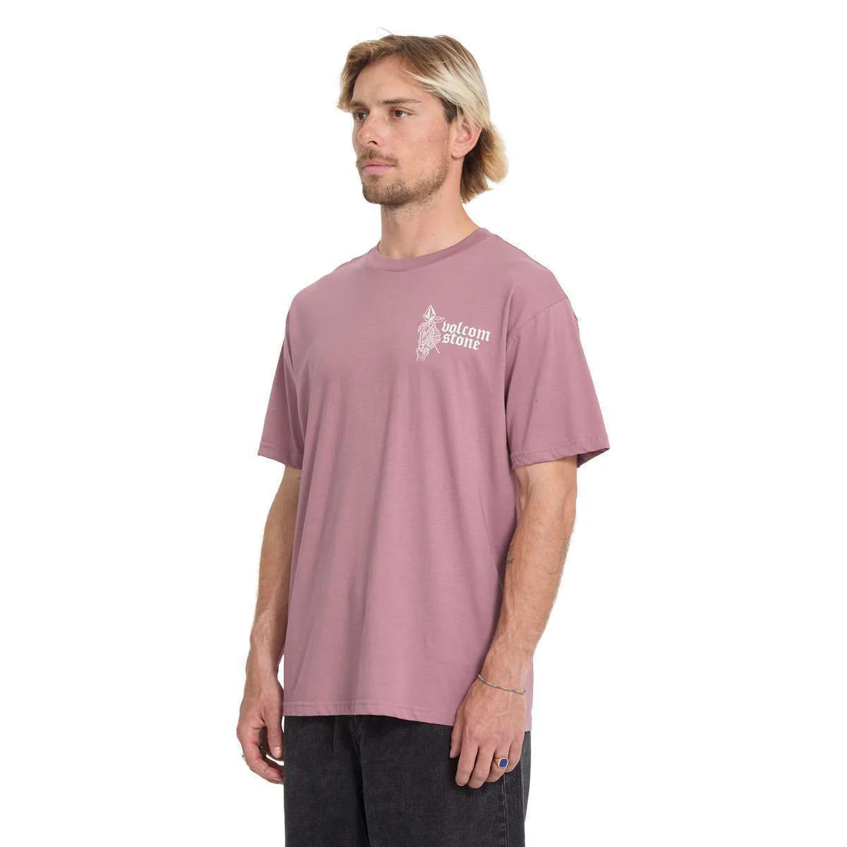 Volcom Men's Eternal Stoke T-Shirt Stone Rose A5012614_SNE - Image 3