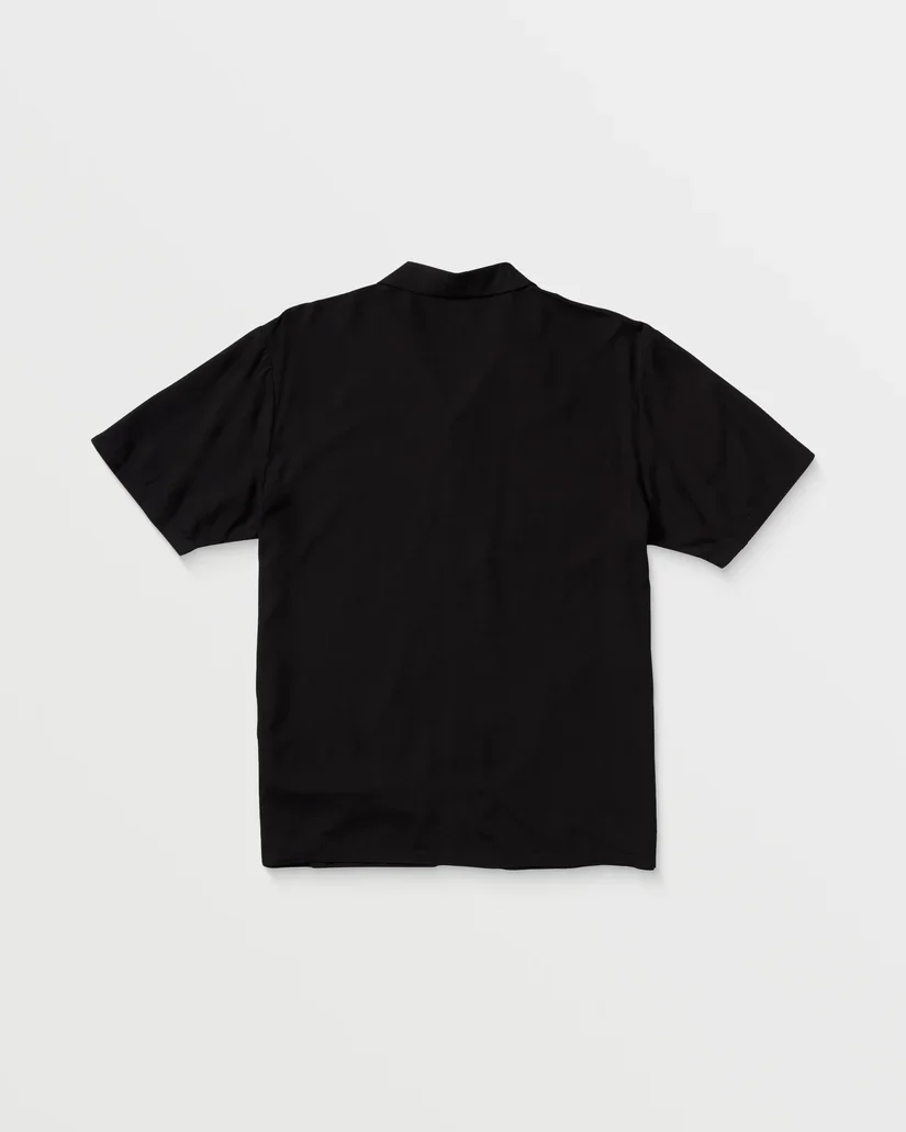 Volcom Unisex Filip Rygalski Woven Shirt Black A0412516_BLK - Image 7