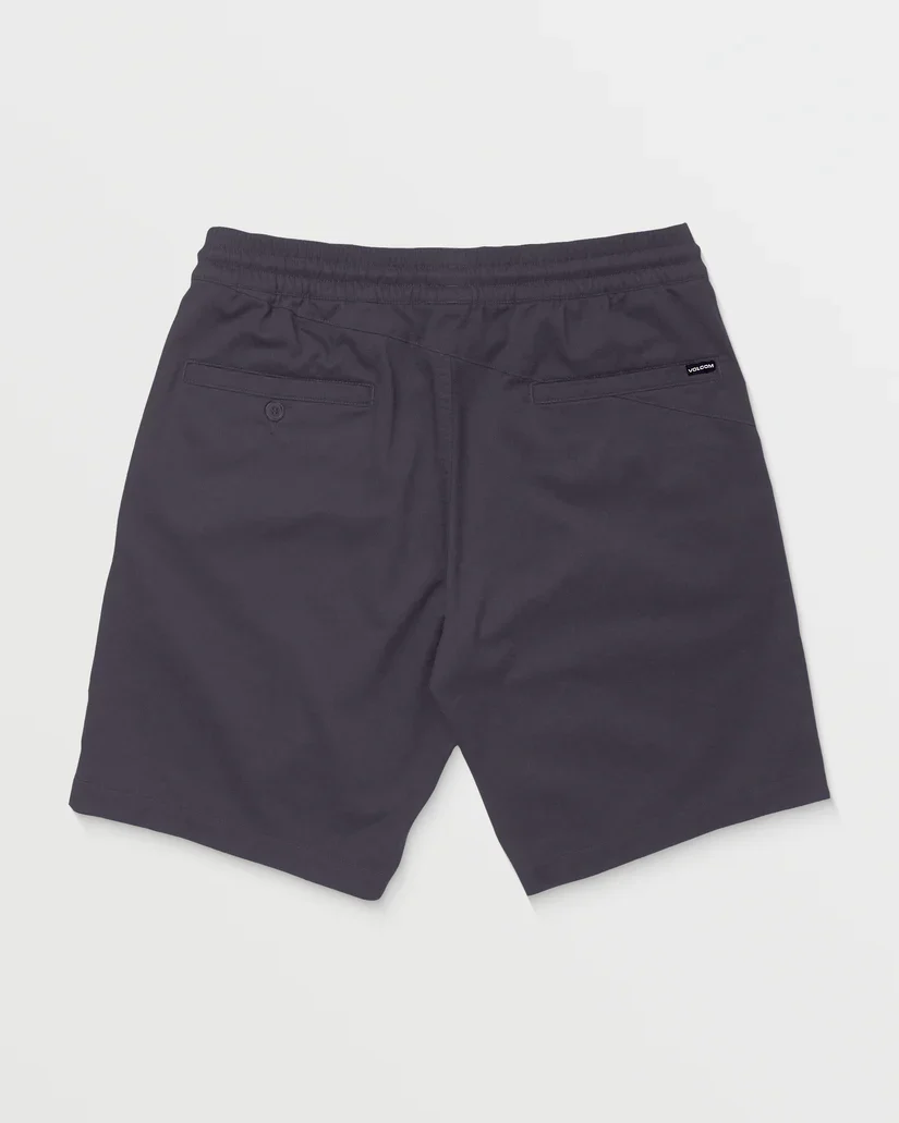 Volcom Men's Frickin Elasticated Waist 19" Shorts Charcoal A1012304_CHR - Image 6