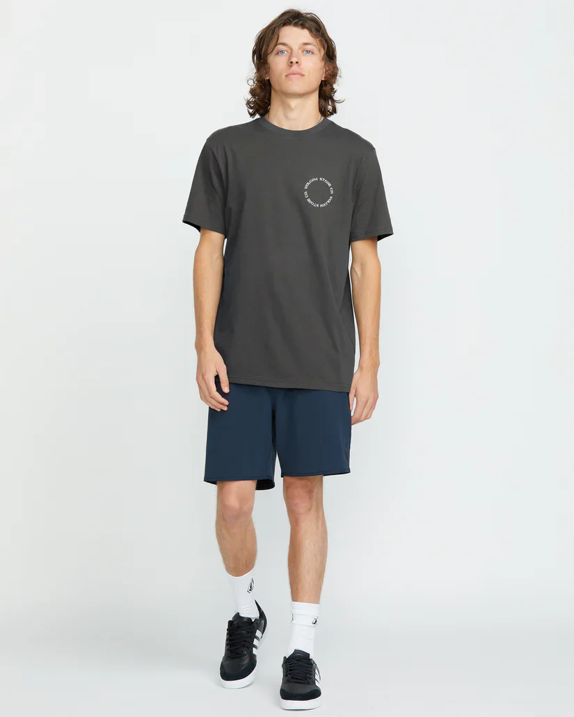 Volcom Men's Jam Planet T-Shirt Stealth A5012502_STH - Image 4