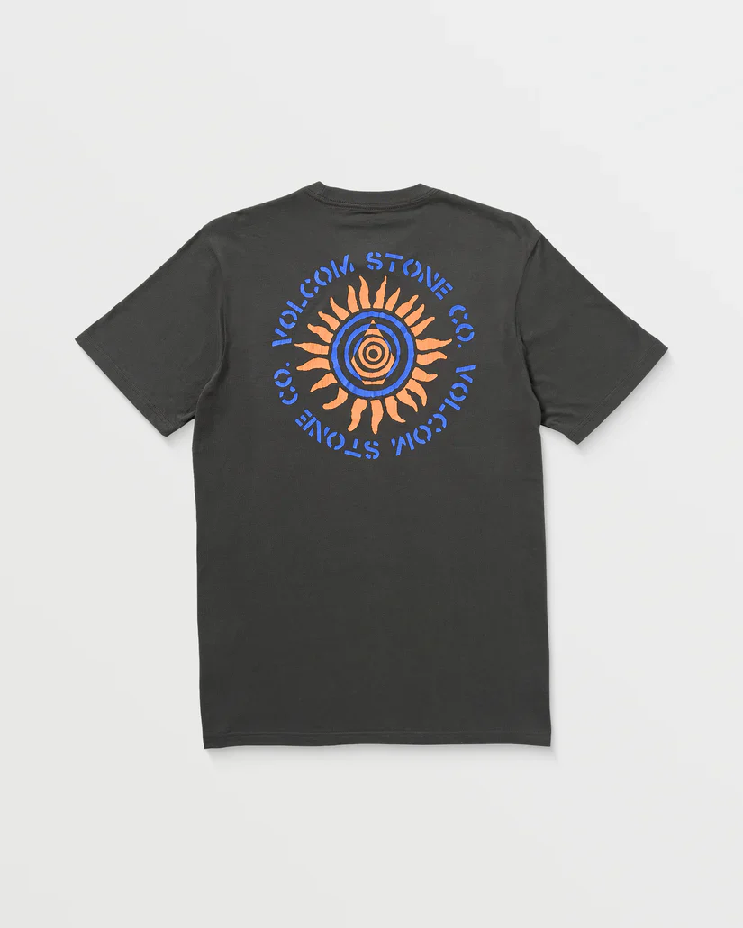Volcom Men's Jam Planet T-Shirt Stealth A5012502_STH - Image 7