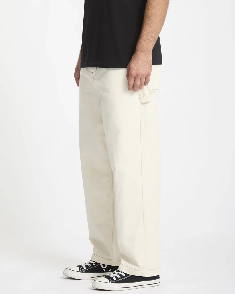 Volcom Men's Kraftsman Jeans Dirty White A1122200_DWH - Image 3