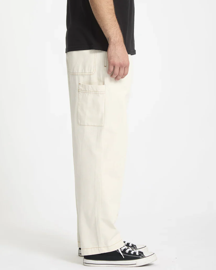 Volcom Men's Kraftsman Jeans Dirty White A1122200_DWH - Image 4