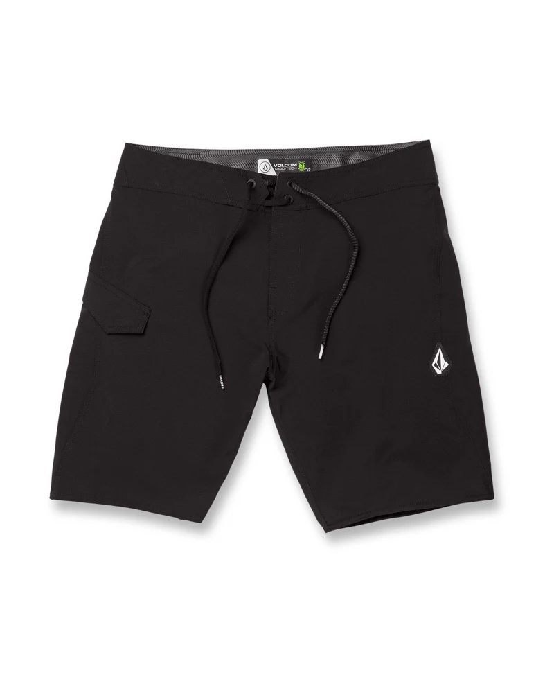 Volcom Men's Lido Solid Mod Boarshorts 20" Black A0812620_BLK - Image 5