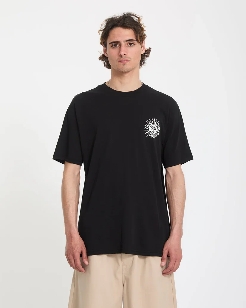 Volcom Men's Mazatlan T-Shirt Black A5012613_BLK - Image 2