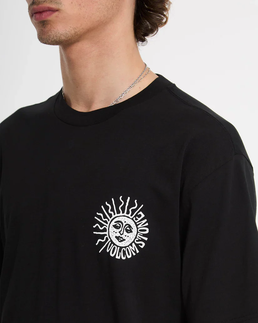 Volcom Men's Mazatlan T-Shirt Black A5012613_BLK - Image 4