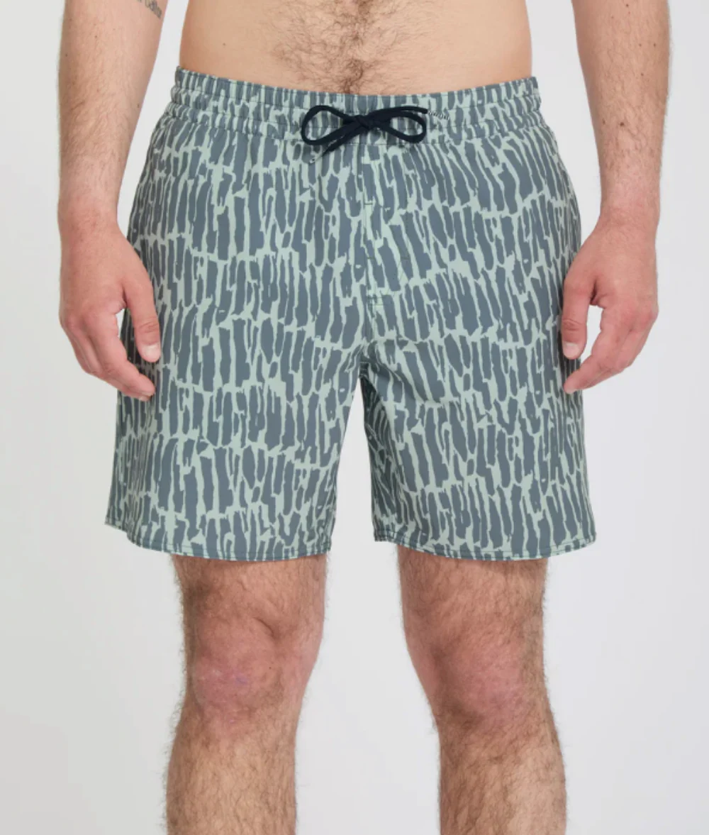 Volcom Men's Melange Trunk 17" Boardshort Tradewinds A2512613_TWD - Image 3