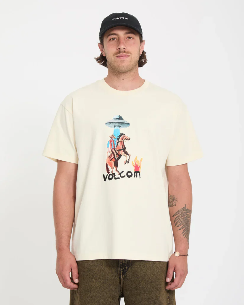 Volcom Men's Mickey Mason 1 T-Shirt Dirty White A5212617_DWH