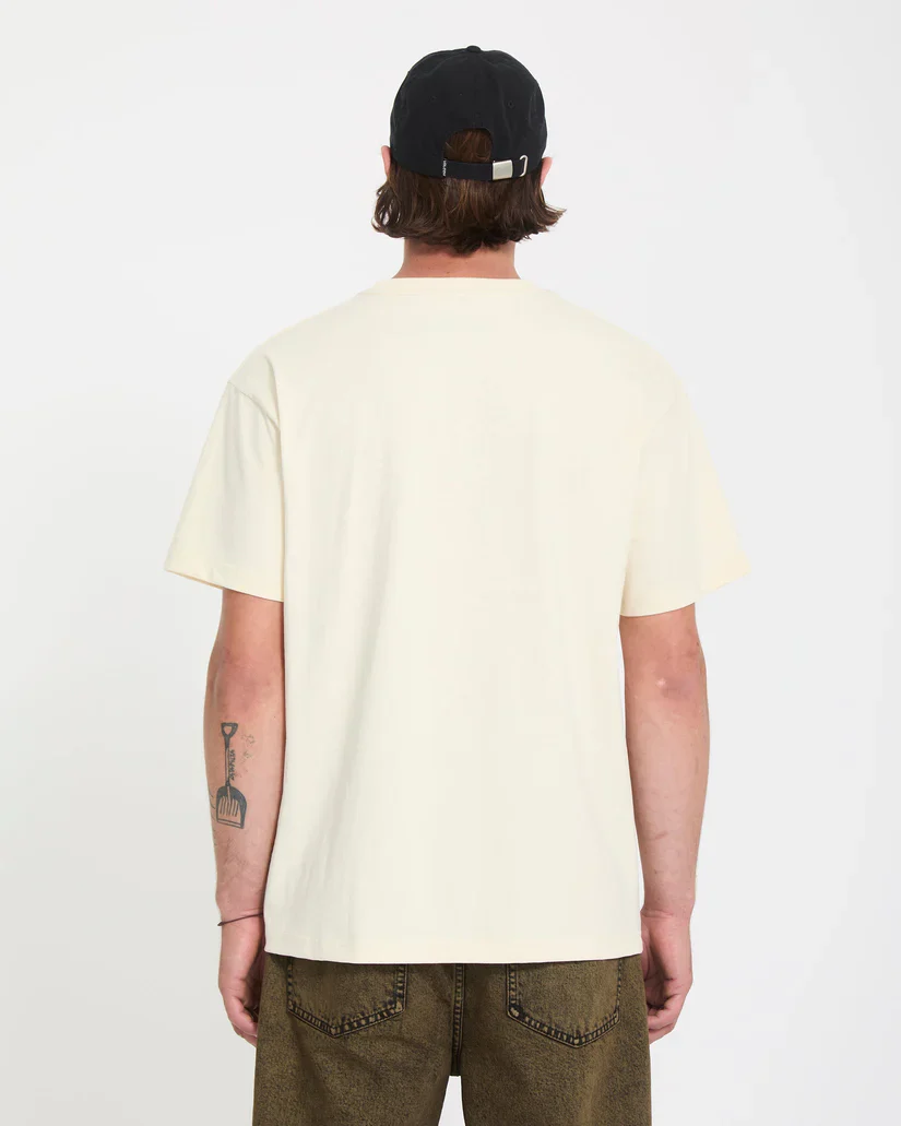 Volcom Men's Mickey Mason 1 T-Shirt Dirty White A5212617_DWH - Image 3