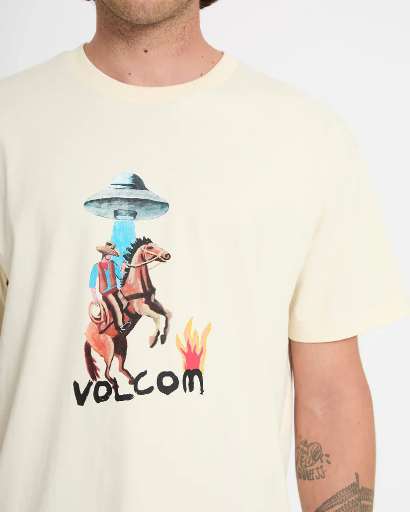 Volcom Men's Mickey Mason 1 T-Shirt Dirty White A5212617_DWH - Image 4