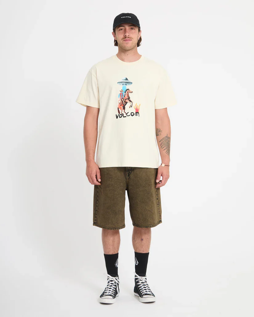 Volcom Men's Mickey Mason 1 T-Shirt Dirty White A5212617_DWH - Image 5