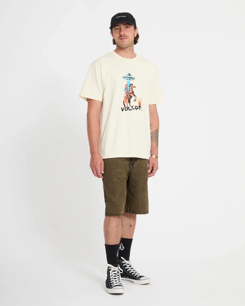 Volcom Men's Mickey Mason 1 T-Shirt Dirty White A5212617_DWH - Image 6