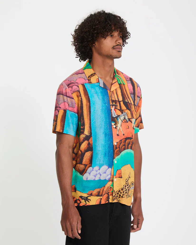 Volcom Men's Mickey Mason Shirt Multi A0412615_MLT