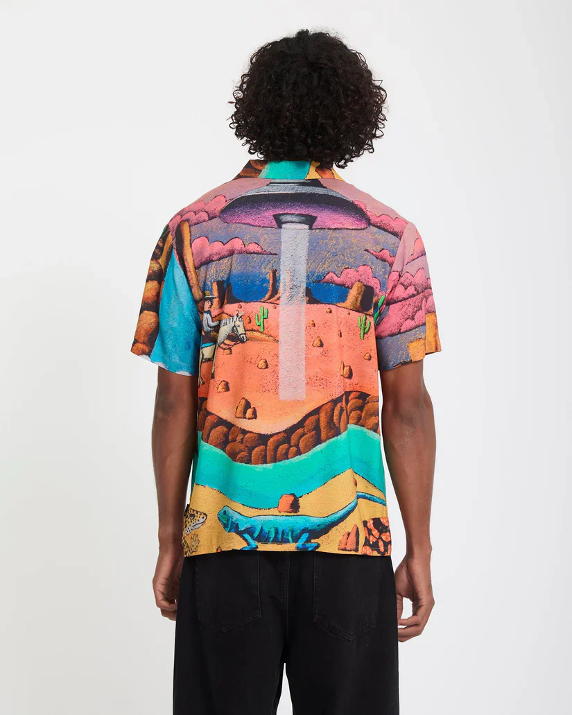Volcom Men's Mickey Mason Shirt Multi A0412615_MLT - Image 2