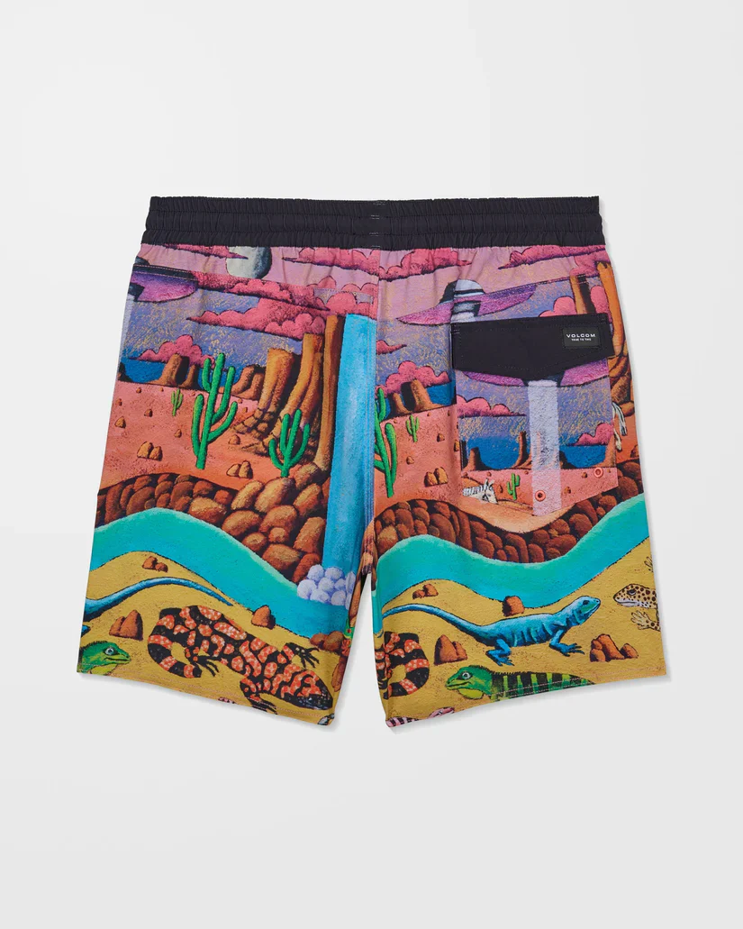 Volcom Men's Mickey Mason Trunk 17" Boardshort Multi A2512612_MLT - Image 8