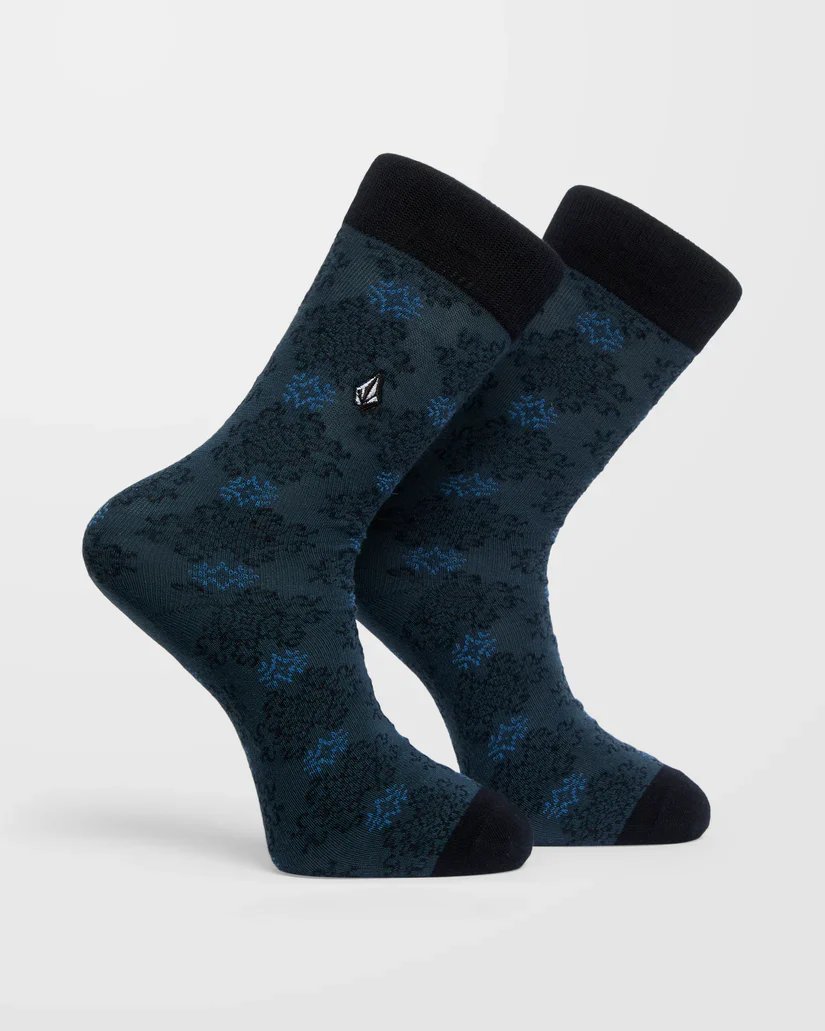 Volcom Men's Mini Mark Dress Socks Multi D6312615_MLT - Image 3