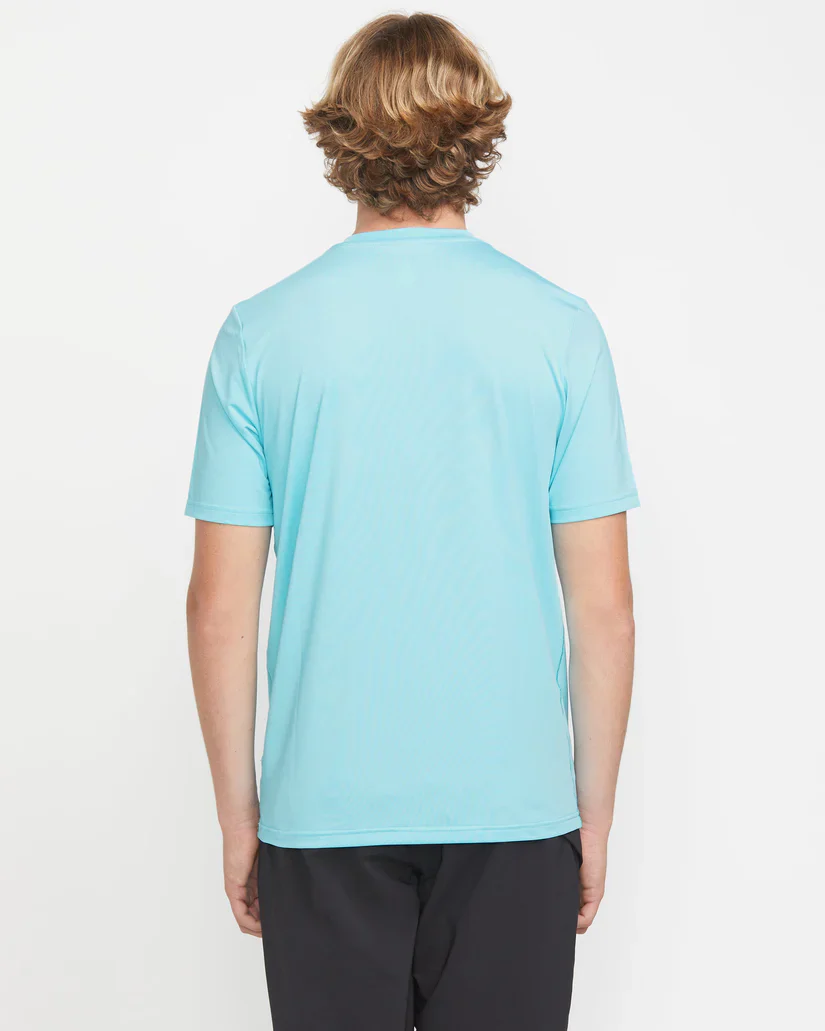 Volcom Men's Modstone Loose Rashguard Resin Blue A9112500_RES - Image 2