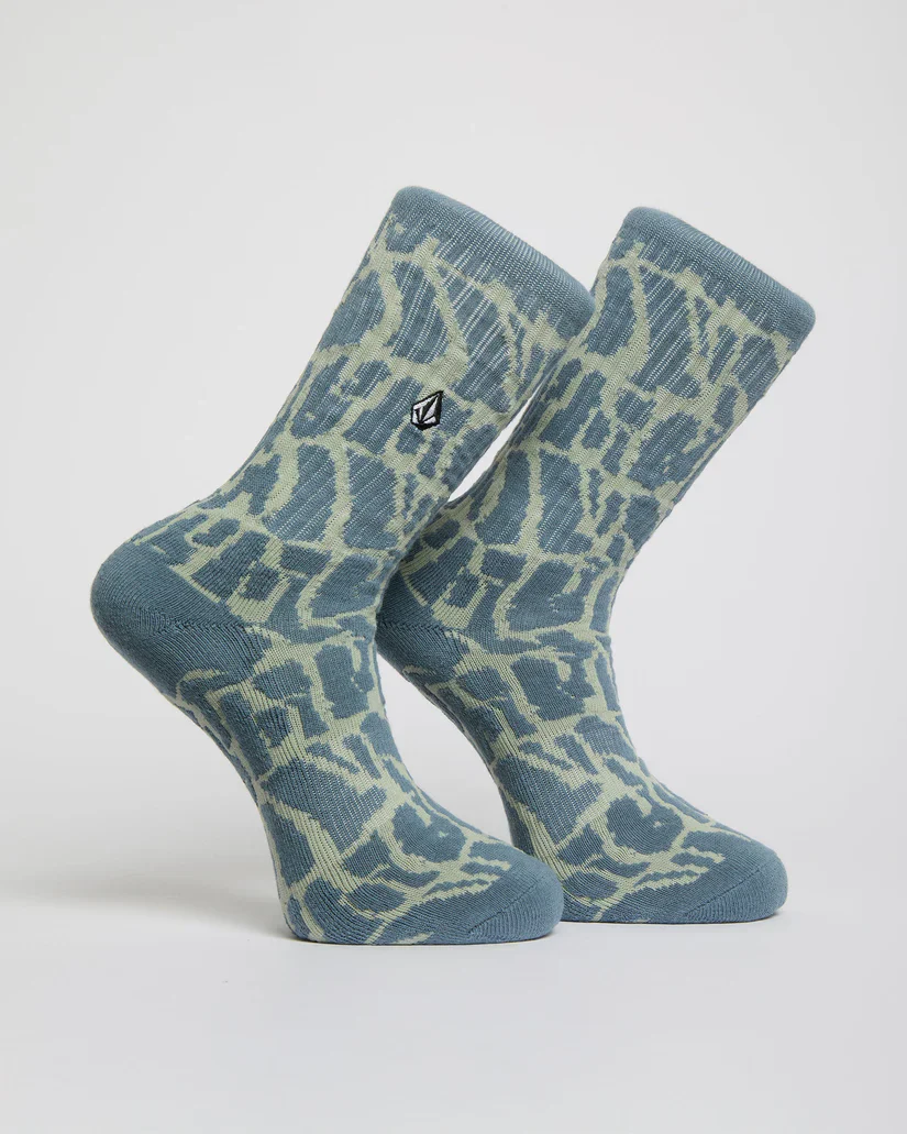 Volcom Men's Print Mixer Socks 2 Mix D6312620_MIX - Image 3