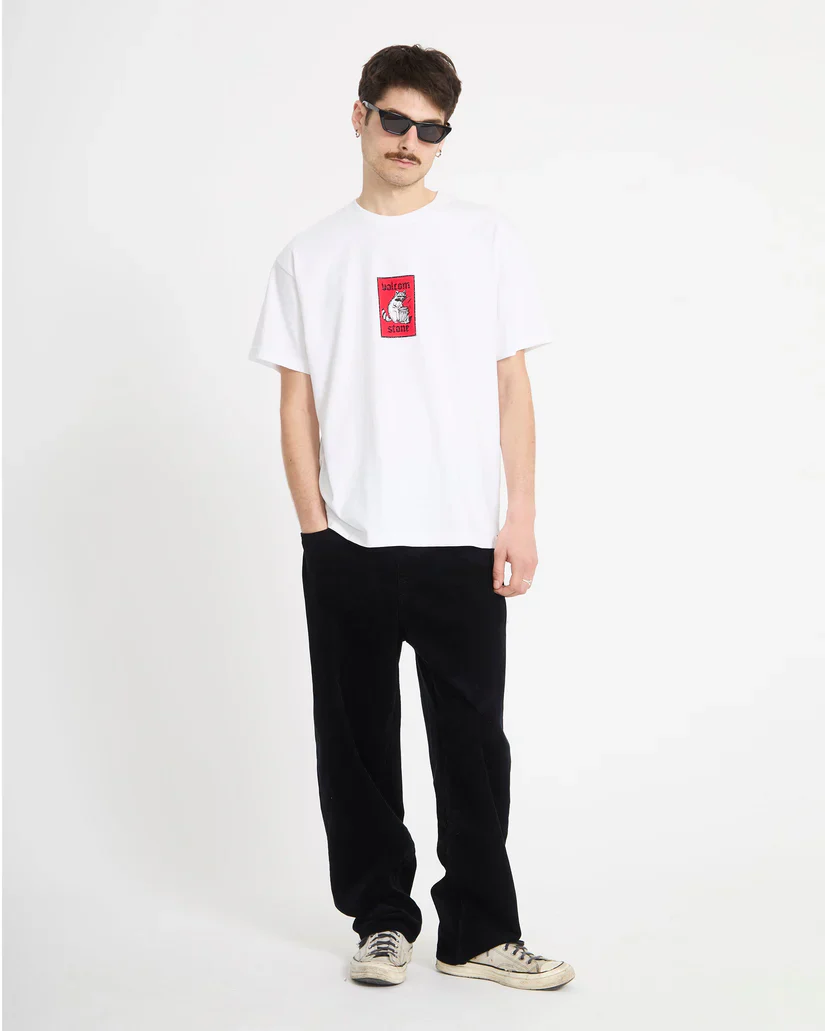 Volcom Men's Rockout T-Shirt White A5212622_WHT - Image 5