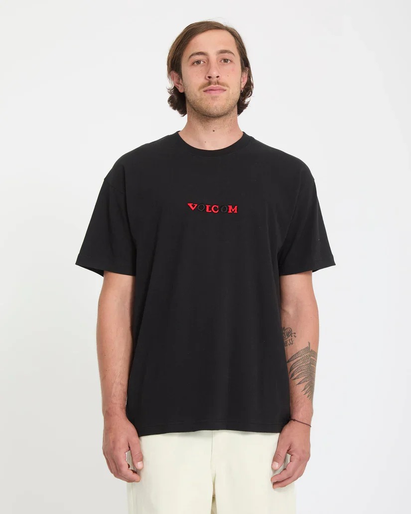 Volcom Men's Seth Conboy T-Shirt Black A4312672_BLK - Image 4