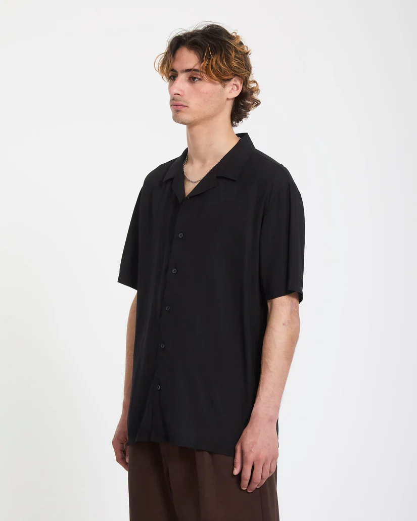 Volcom Men's Single Stone Shirt Gloss Black A0412622_GBK - Image 3