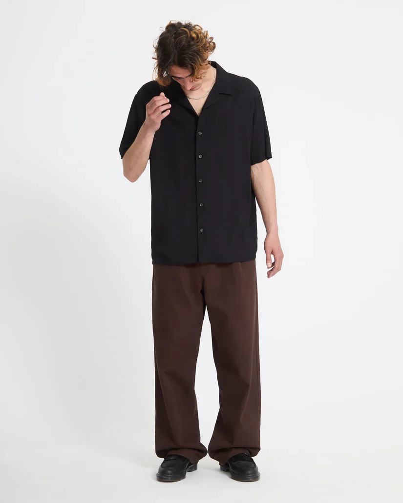 Volcom Men's Single Stone Shirt Gloss Black A0412622_GBK - Image 5
