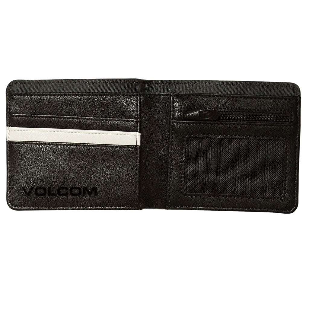 Volcom Men's Slim Stone Large Wallet Black D6042408_BLK - Image 3