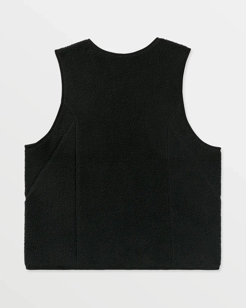 Volcom Men's Snowdrift Vest Fleece Black G1852600-BLK - Image 7