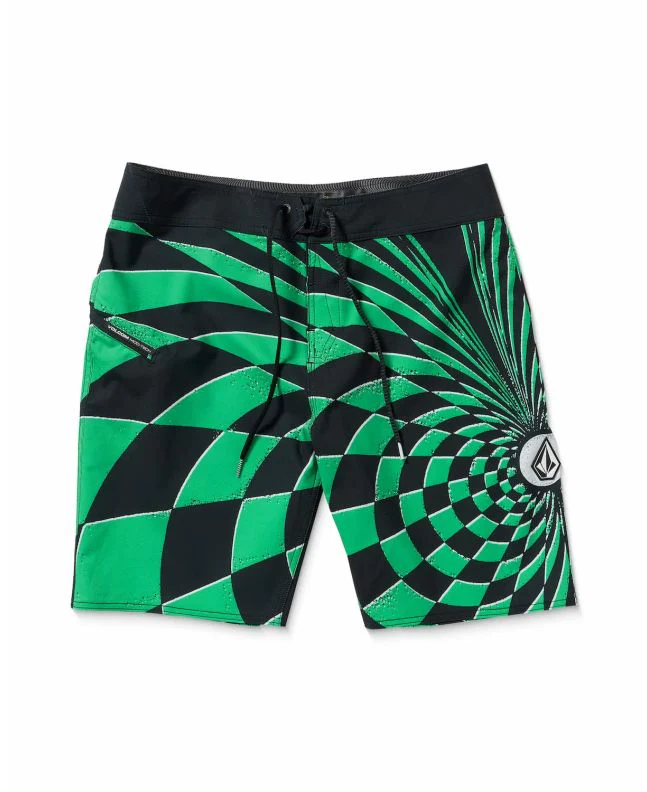 Volcom Men's Spiral STN Mod 20" Boardshorts Mint A0812504_MNT - Image 4
