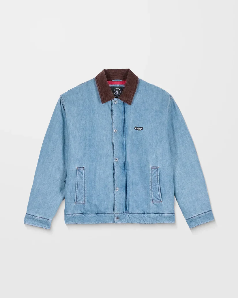 Volcom Men's Stonewish Jacket Denim A1732502_DEN - Image 11