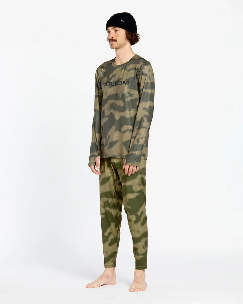 Volcom Men's V-Science Pants Base Layer Camouflage G2252502_CAM - Image 3