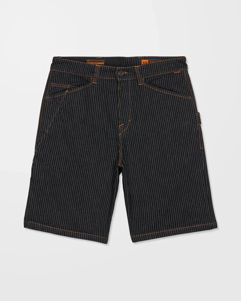 Volcom Men's Work Dialed 22" Short Black Stripe A0912612_BKS - Image 7
