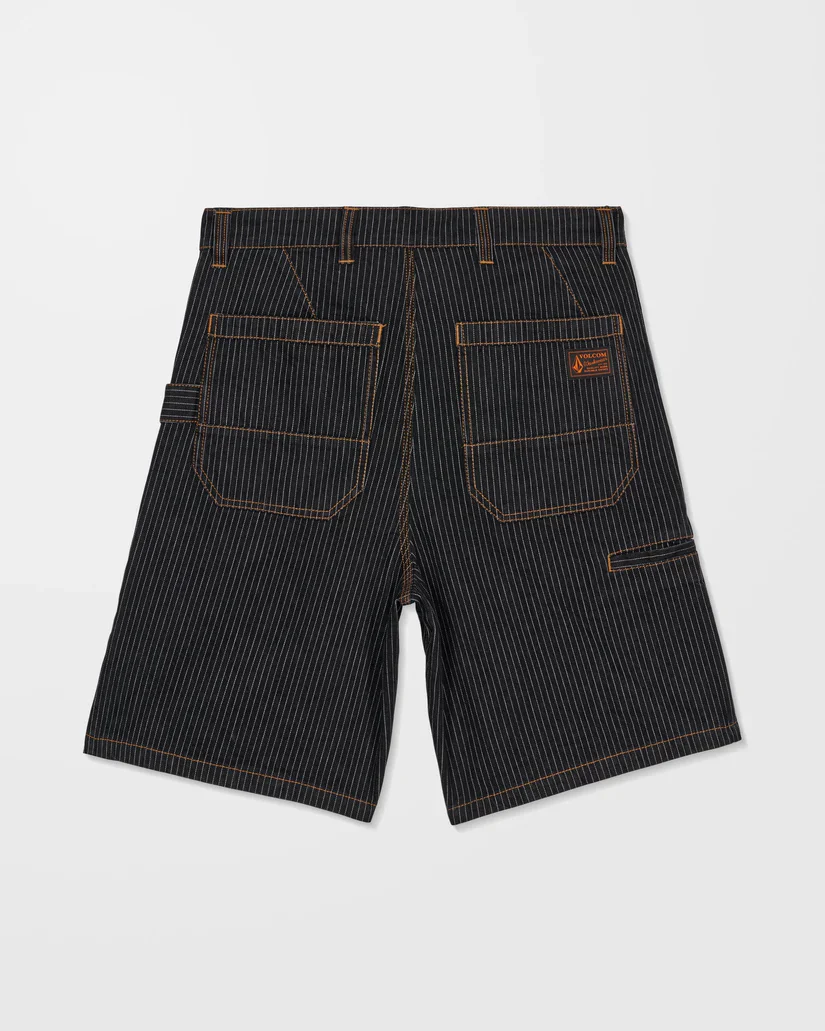Volcom Men's Work Dialed 22" Short Black Stripe A0912612_BKS - Image 8