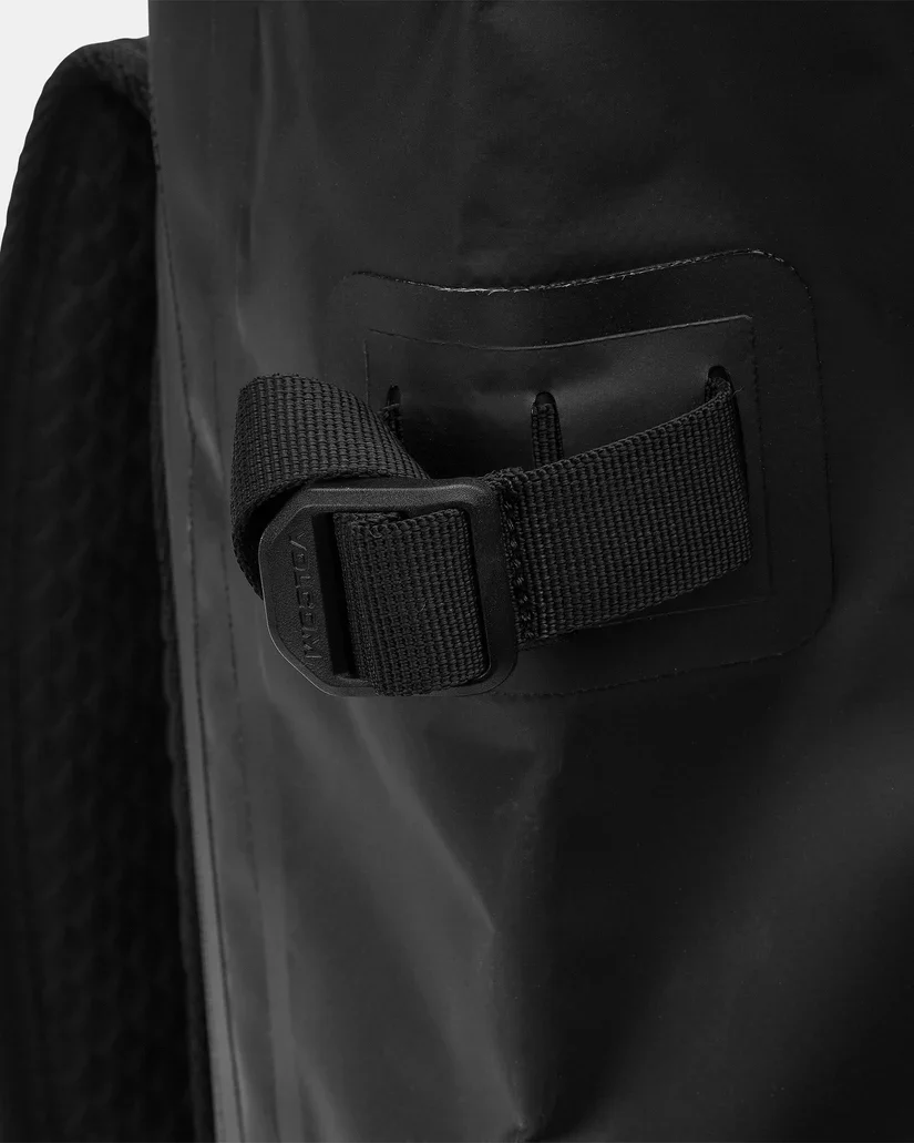 Volcom Unisex Drystone Wet/Dry Roll Top Backpack Black D6512503_BLK - Image 6