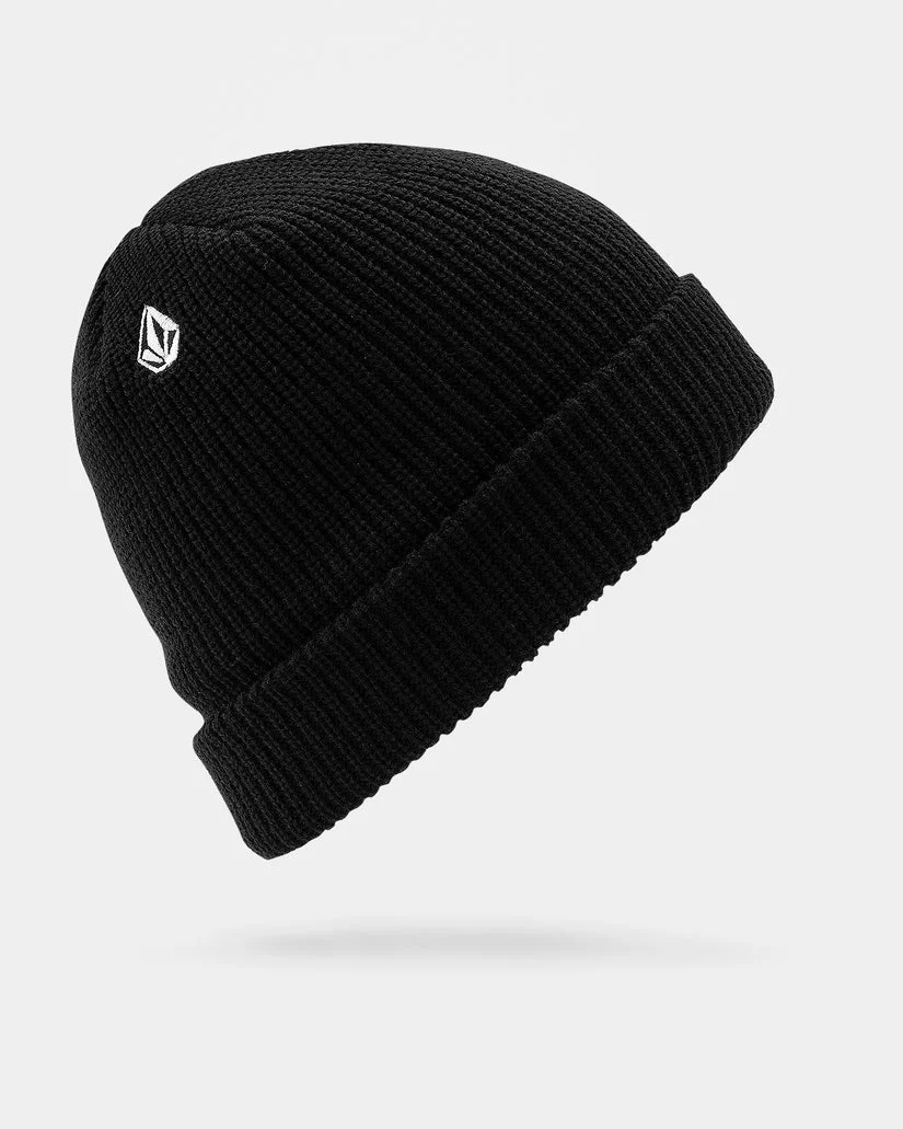 Volcom Unisex Full Stone Beanie Black D5832202-BLK