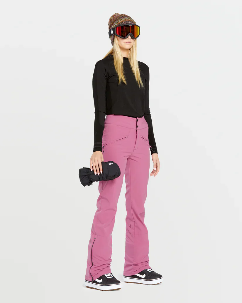 Volcom Women's Battle Stretch Snow Pants Blurred Violet H1352509_BUV - Image 3