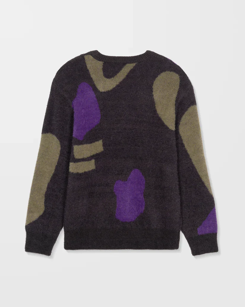 Volcom Womens' Blowstone Sweater Black B0732513_BLK - Image 7