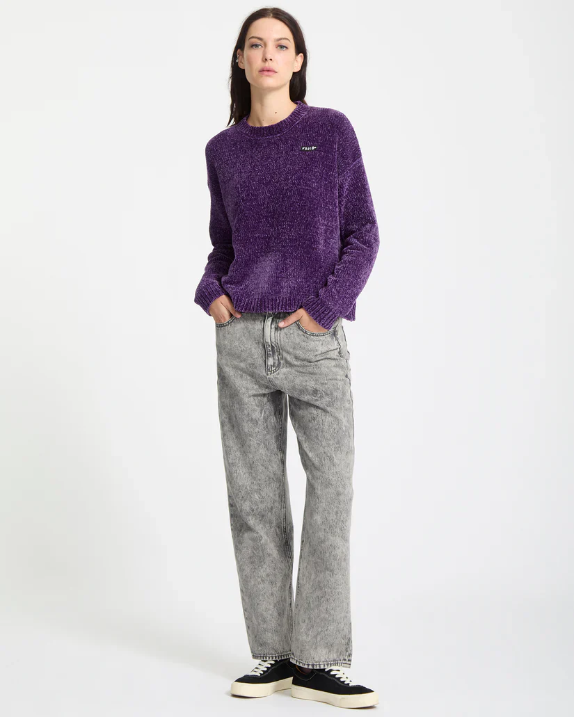 Volcom Womens' Bubble Tease Sweater Acai B0742300_ACI - Image 5