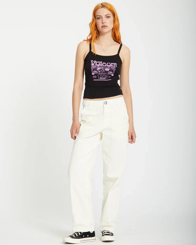 Volcom Women's Stone Kraft Pants Star White B1112401_SWH - Image 7