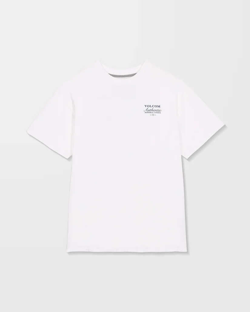 Volcom Womens' Stones Throw T-Shirt Star White B3532502_SWH - Image 5