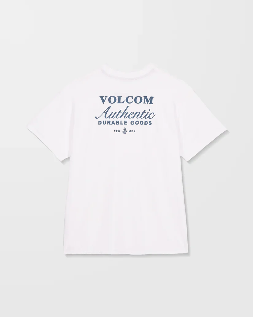 Volcom Womens' Stones Throw T-Shirt Star White B3532502_SWH - Image 6