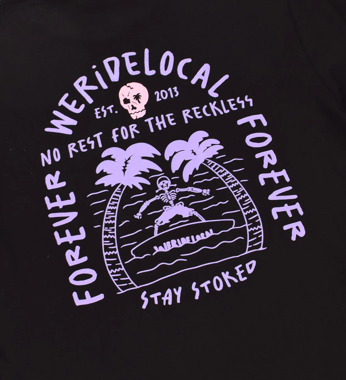 We Ride Local Men's Forever T-Shirt Black MTFB_SS26 - Image 3