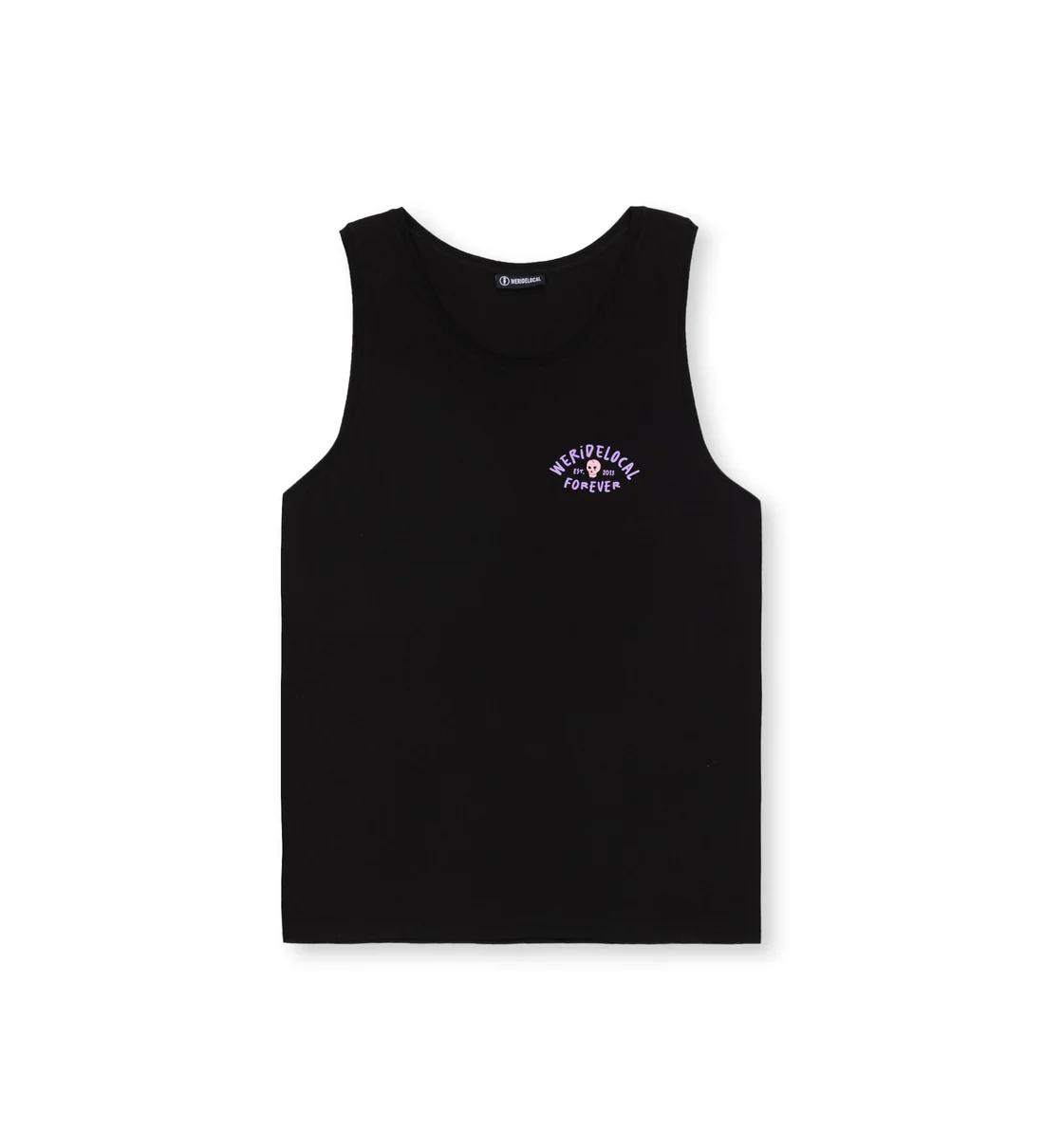 We Ride Local Men's Forever Tank Top Black MTTFB_SS26