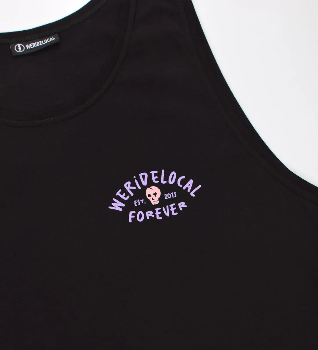 We Ride Local Men's Forever Tank Top Black MTTFB_SS26 - Image 3