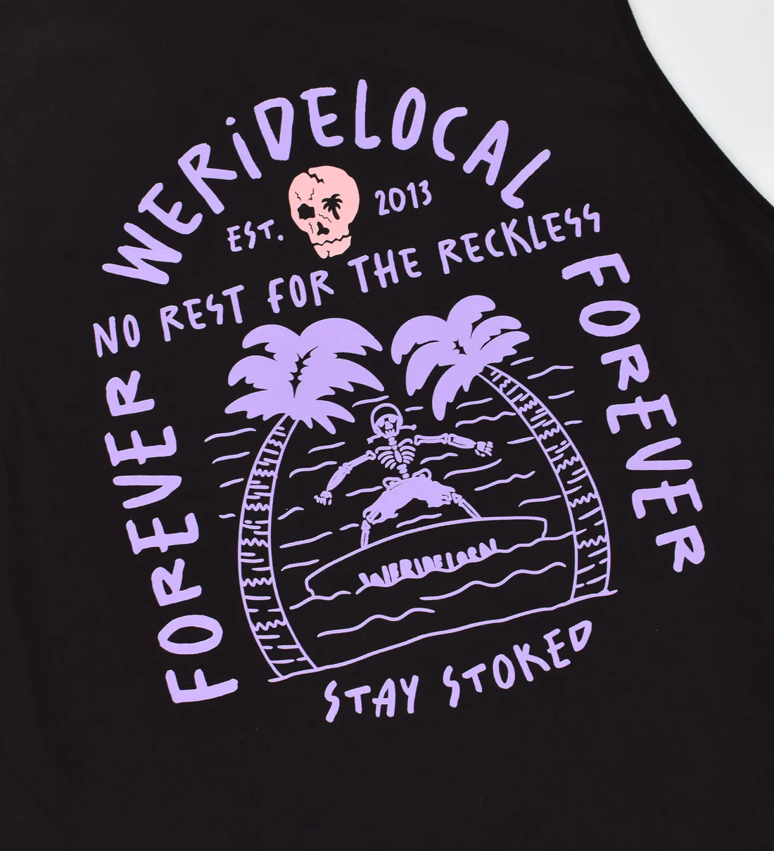 We Ride Local Men's Forever Tank Top Black MTTFB_SS26 - Image 5