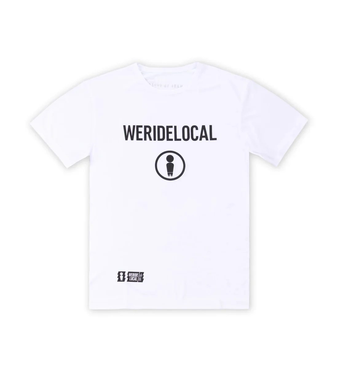 We Ride Local Men's Rider T-Shirt Rashquard White MRTRW_SS26