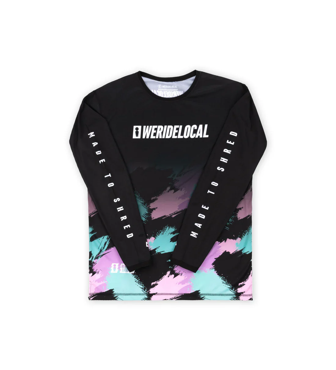 We Ride Local Men's Tweak Long Sleeve Rashquard Multi MRLST_SS26 - Image 3