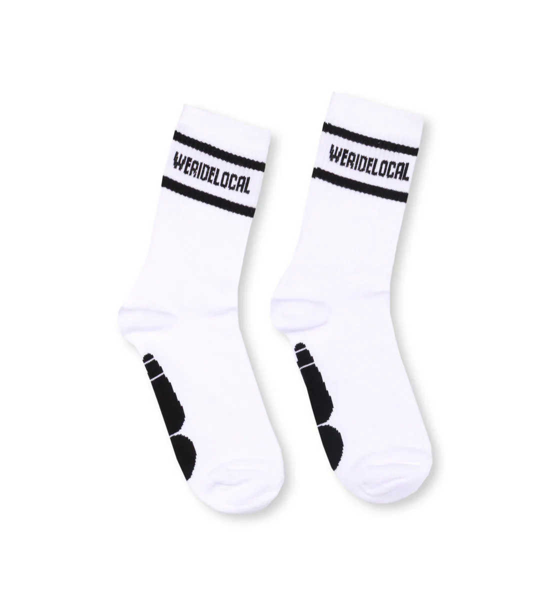 We Ride Local Unisex Division Socks White SDW_SS26