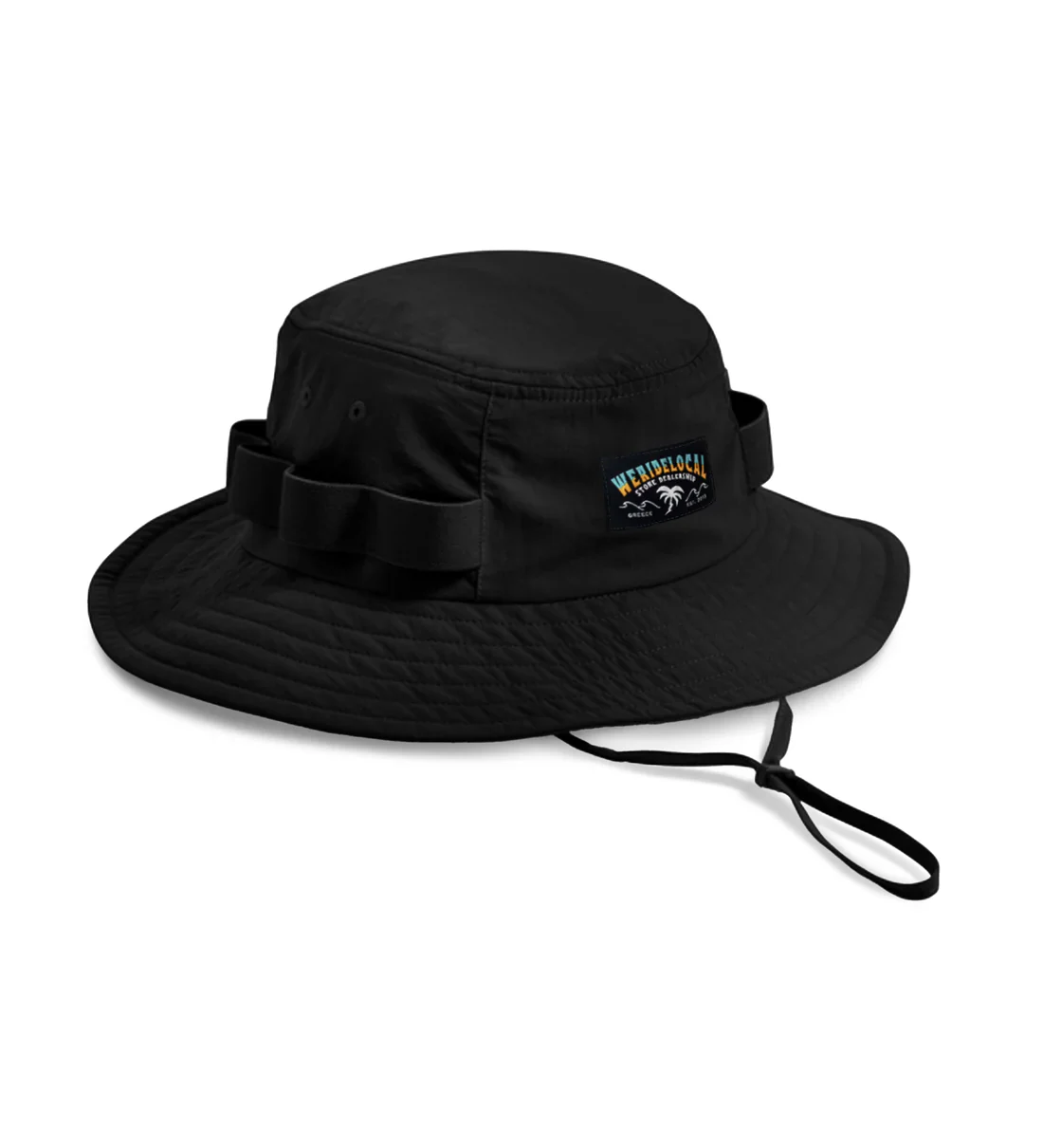 We Ride Local Unisex Swell Bucket Hat Black BSBP_SS26